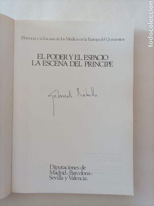 Libros de segunda mano: EL PODER Y EL ESPACIO. LA ESCENA DEL PR&Iacute;NCIPE Florencia y la Toscana de los Medicis - Foto 2