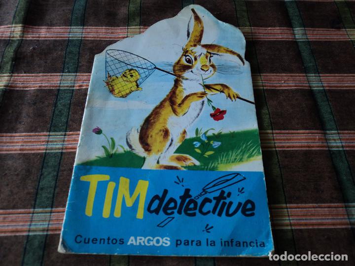 Libros de segunda mano: TIM DETECTIVE - CUENTO TROQUELADO. PIERRE PROBST ARGOS, 1968.