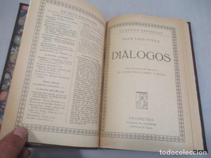 Libros de segunda mano: JUAN &Ntilde;UIS VIVES Di&aacute;logos W13508 - Foto 2