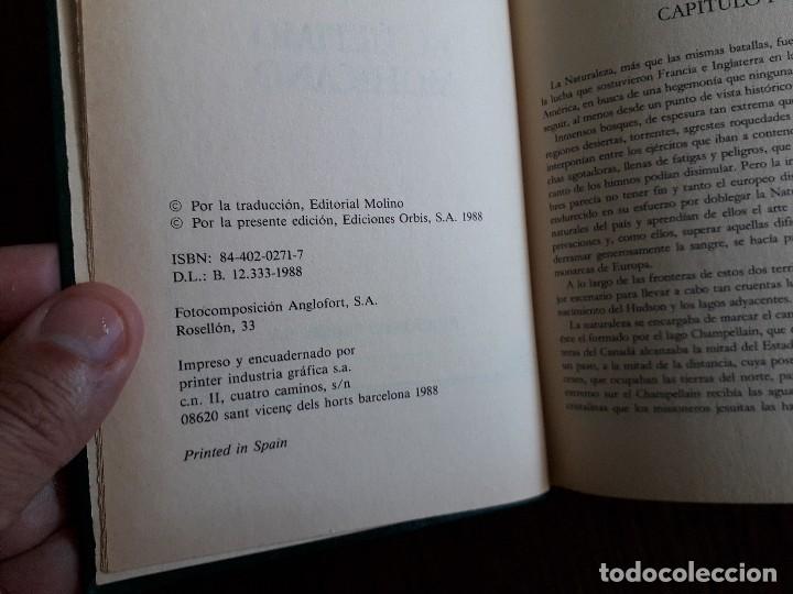 Libros de segunda mano: libro usado, El &uacute;ltimo Mohicano, J. Fenimore Cooper. Ediciones Orbis a&ntilde;o 1988 - Foto 2