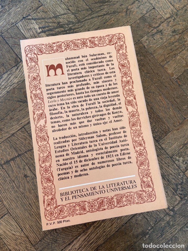 Libros de segunda mano: Leyl&acirc; y Mech&ucirc;n - Fuzul&icirc; - Editora Nacional (1982) - Foto 6