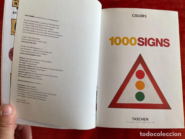 Libros de segunda mano: 1000 SIGNS. TASCHEN - Foto 2