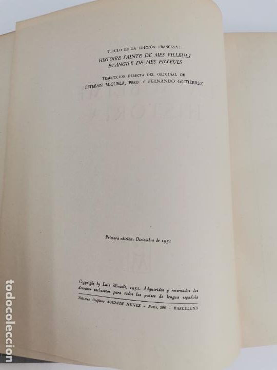 Libros de segunda mano: L-2286. LA SUBLIME HISTORIA DANIEL ROPS. LUIS MIRACLE EDITOR, BARCELONA. - Foto 3