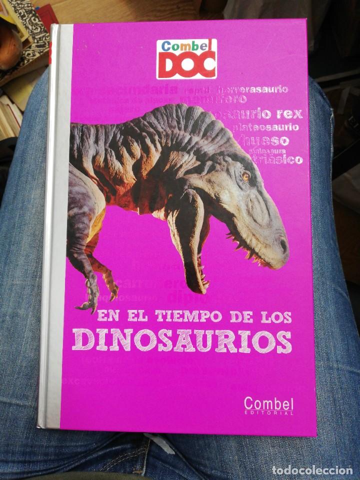 Libros de segunda mano: EN EL TIEMPO DE LOS DINOSAURIOS. MATHILDE ELIE. COMBEL. 2&ordf; ED. 2012 - Foto 1