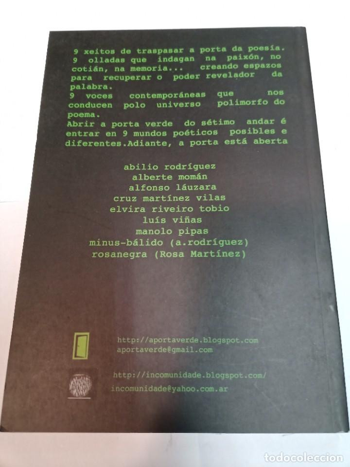 Libros de segunda mano: VV.AA A porta verde do s&eacute;timo andar (gallego) SA9428 - Foto 2