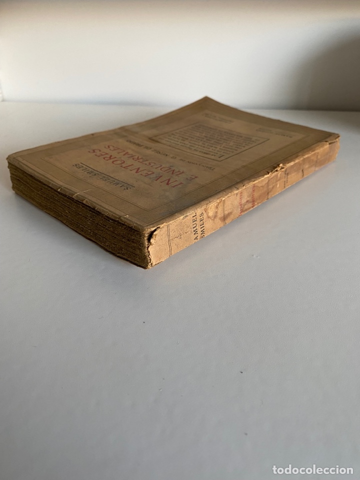 Libros de segunda mano: Inventores e industriales / Samuel Smiles - Foto 3