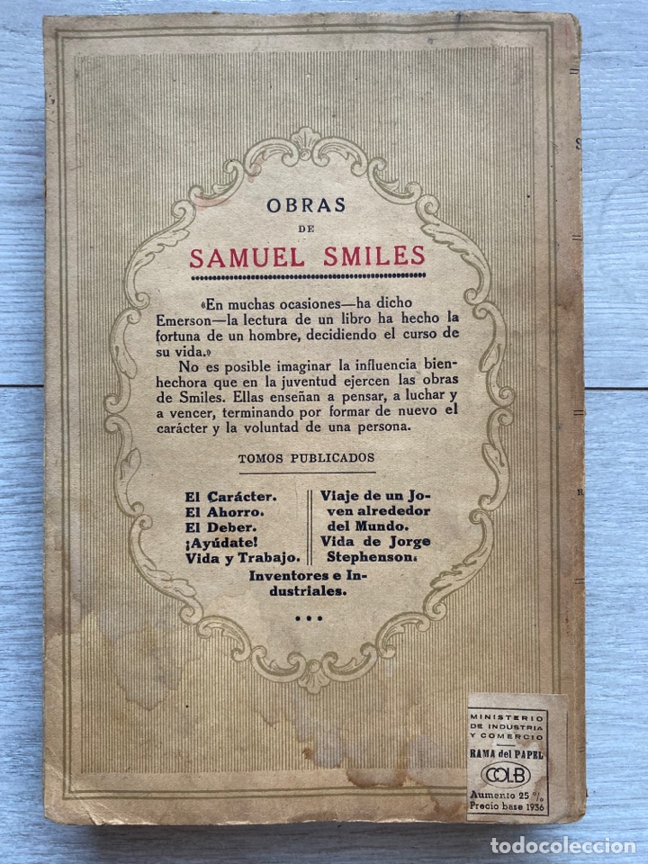 Libros de segunda mano: Inventores e industriales / Samuel Smiles - Foto 4