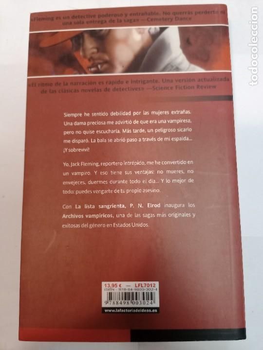 Libros de segunda mano: P. N. ELROD La lista sangrienta SA9441 - Foto 2