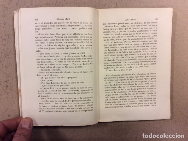 Libros de segunda mano: EAST RIVER. SIMONE ASCH. EDITORIAL HERMES 1947 - Foto 6