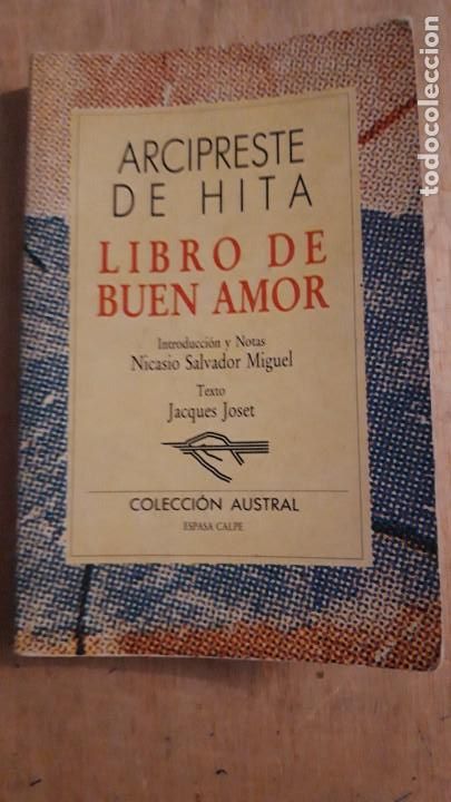 Libros de segunda mano: 1 ** LIBRO DEL BUEN AMOR ** ARCIPRESTE DE HITA . AUSTRAL 1990 . - Foto 1