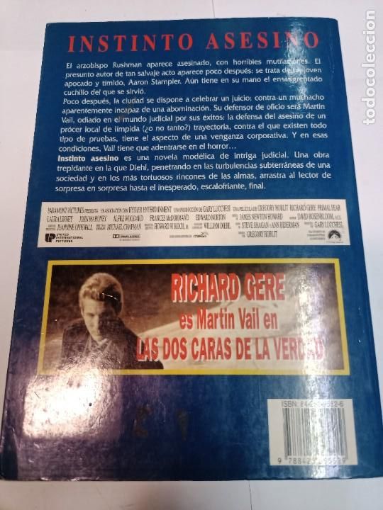 Libros de segunda mano: WILLIAM DIEHL Instinto asesino SA9450 - Foto 2