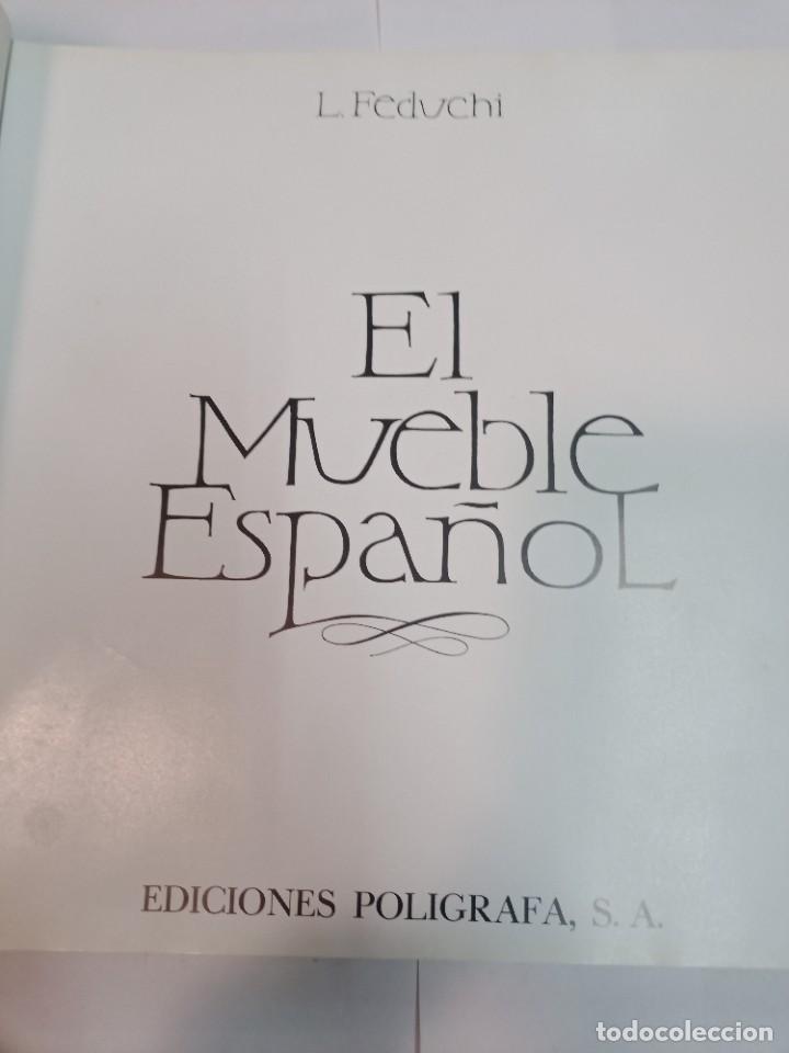 Libros de segunda mano: L. FEDUCHI El mueble espa&ntilde;ol (varios idiomas) SA9457 - Foto 2