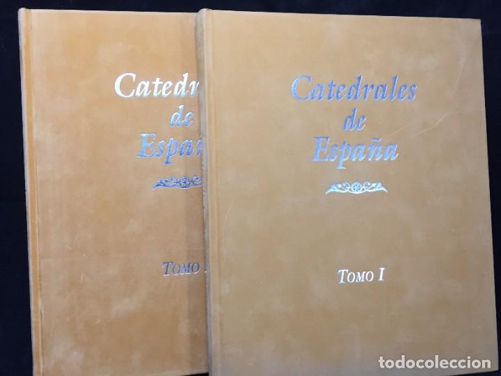 Libros de segunda mano: Catedrales DE ESPA&Ntilde;A. 2 TOMOS. CULTURAL EDICIONES. EDICI&Oacute;N DE LUJO NUMERADA - Foto 1