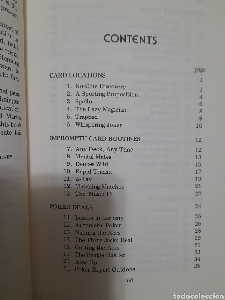 Libros de segunda mano: Self-working card tricks. Karl fulves - Foto 3
