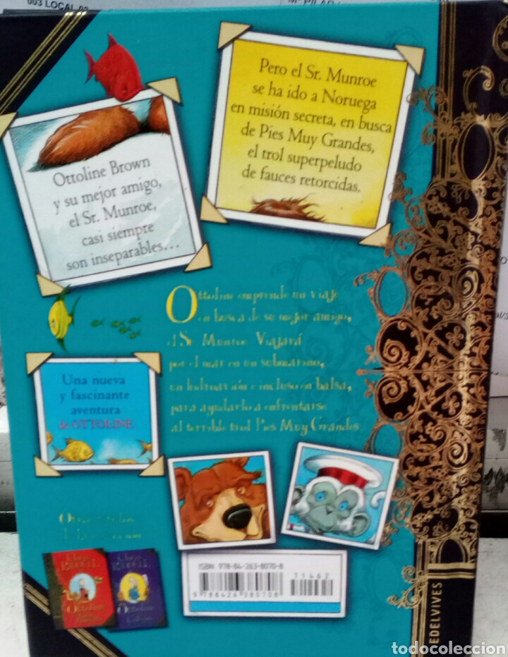 Libros de segunda mano: Ottoline en el mar - Chris Riddell. Literatura infantil - Foto 2