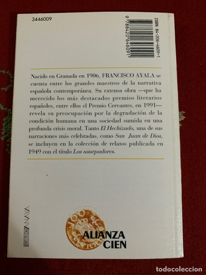 Libros de segunda mano: El Hechizado/San Juan de Dios. Francisco Ayala. - Foto 2