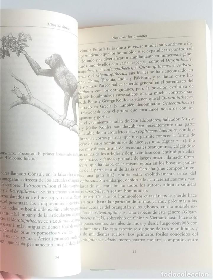 Libros de segunda mano: LA ESPECIE ELEGIDA - JUAN LUIS ARSUAGA (PROYECTO ATAPUERCA) - Foto 2