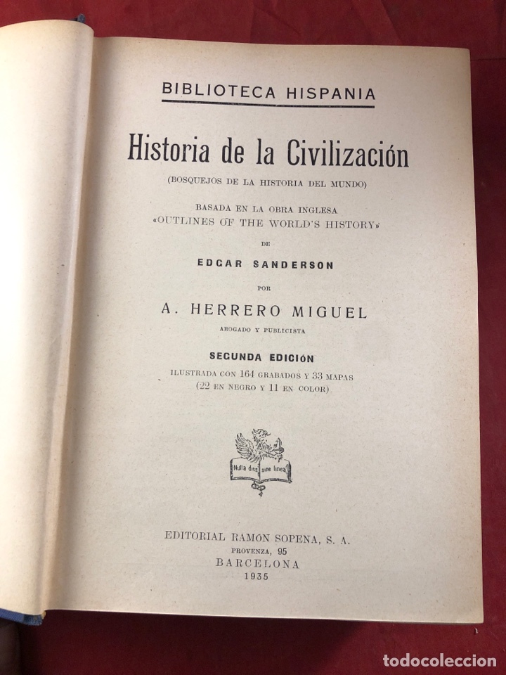 Libros de segunda mano: HISTORIA DE LA CIVILIZACION - Foto 3