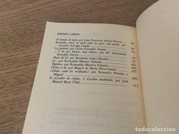 Libros de segunda mano: PREMIOS CLARIN Y LARRA 1988 / EDITORIAL UNIVERSIDAD COMPLUTENSE - Foto 4