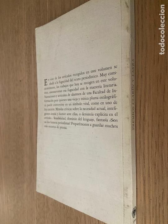 Libros de segunda mano: PREMIOS CLARIN Y LARRA 1988 / EDITORIAL UNIVERSIDAD COMPLUTENSE - Foto 7