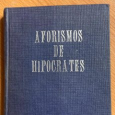 Libros de segunda mano: AFORISMOS DE HIPOCRATES,. Lote 339770623