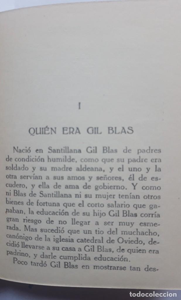 Libros de segunda mano: GIL BLAS DE SANTILLANA. COLECCION ARALUCE 1925 - Foto 5