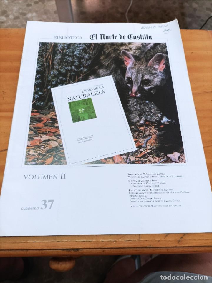 Gebrauchte B&uuml;cher: BIBLIOTECA EL NORTE DE CASTILLA, VOLUMEN II, LIBRO DE LA NATURALEZA,CUADERNO 37.
