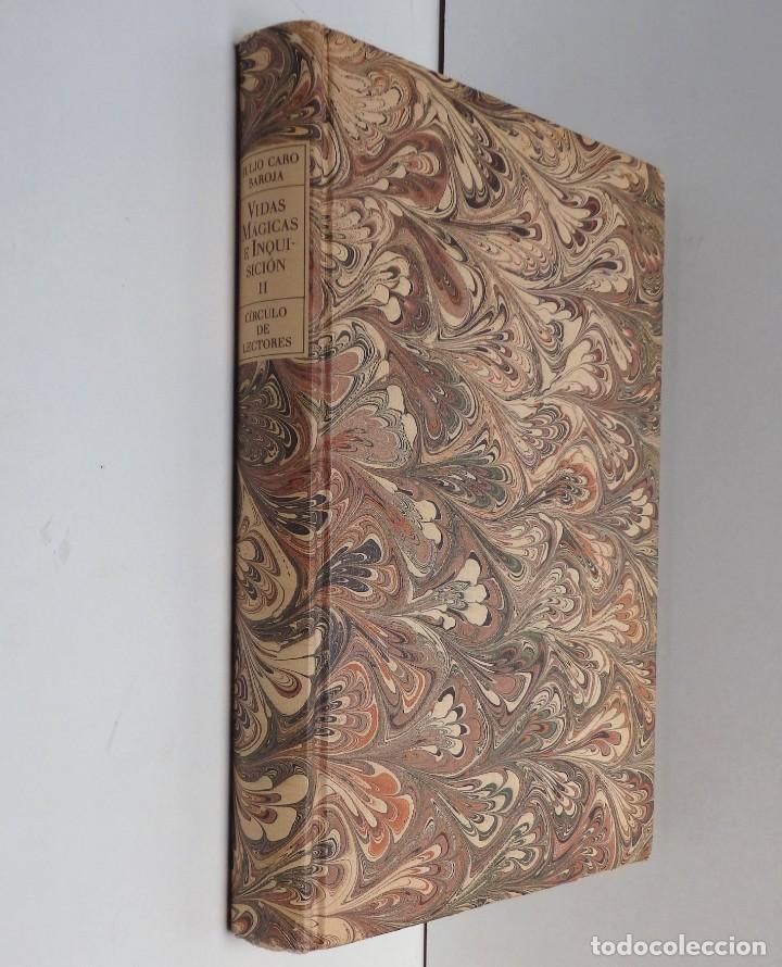 Libros de segunda mano: Julio CARO BAROJA, Vidas m&aacute;gicas e inquisici&oacute;n, volume II - Foto 1