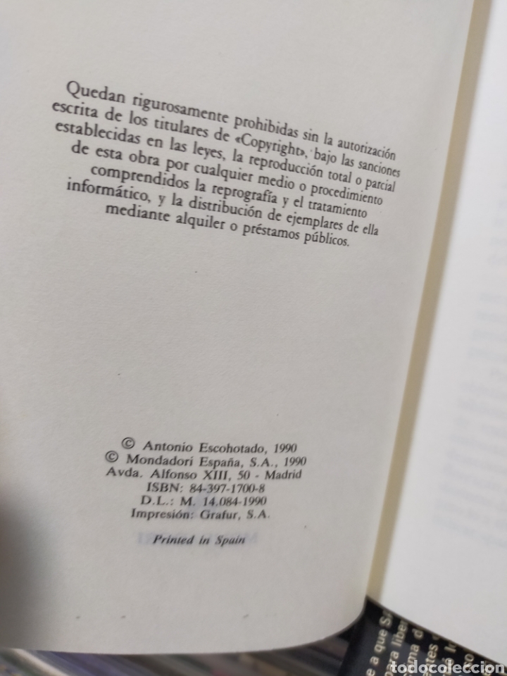 Libros de segunda mano: EL LIBRO DE LOS VENENOS - ANTONIO ESCOHOTADO - Foto 6