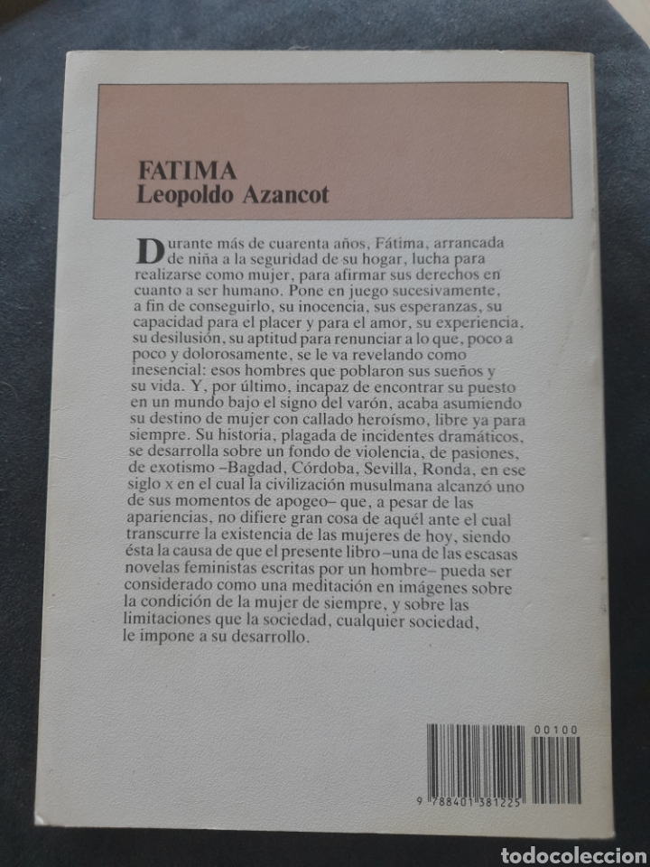 Libros de segunda mano: F&aacute;tima la esclava. Leopoldo Azancot - Foto 2