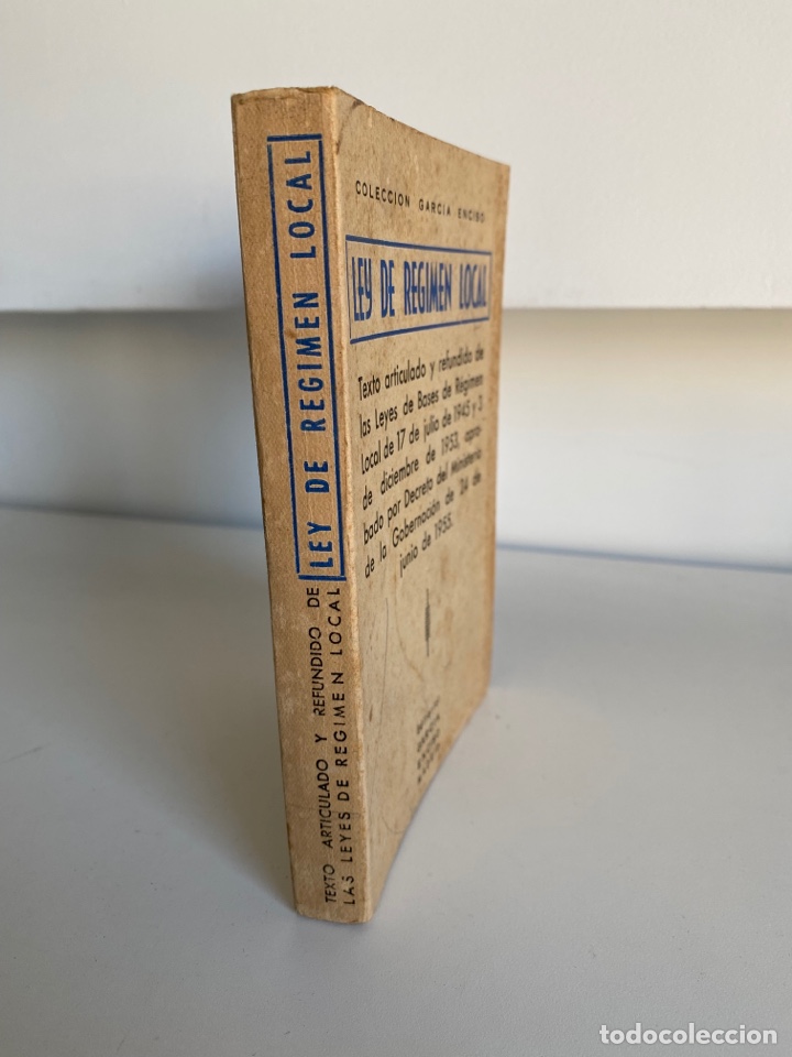 Libros de segunda mano: LEY DE REGIMEN LOCAL / Colecci&oacute;n GARC&Iacute;A ENCISO. - Foto 4