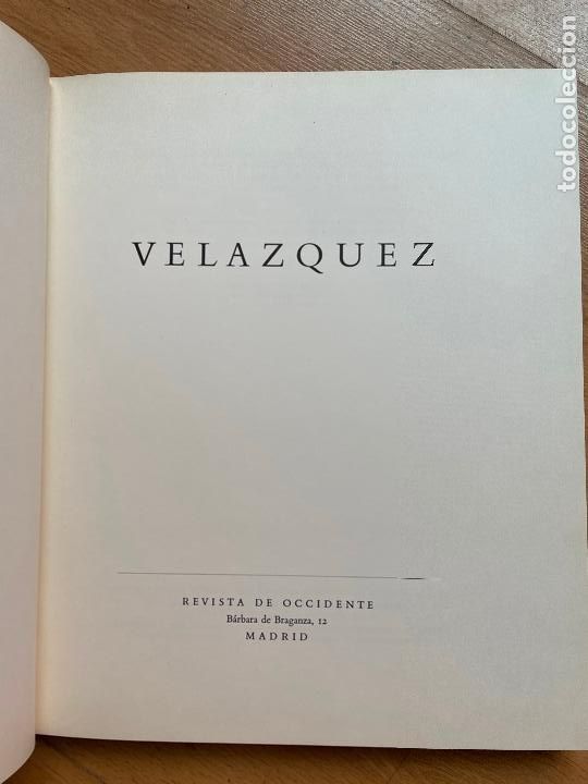 Libros de segunda mano: VELAZQUEZ, Revista de Occidente - Foto 1
