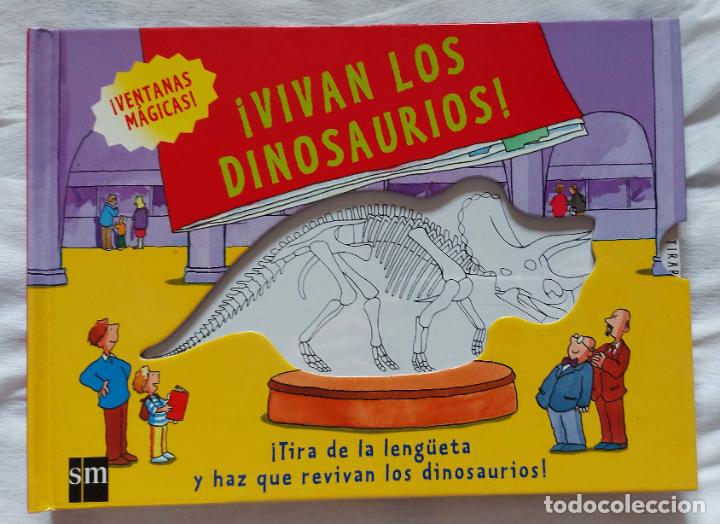 Libros de segunda mano: Vivan los dinosaurios (ventanas m&aacute;gicas) | Alix Wood | Ediciones SM , 2003 - Foto 2