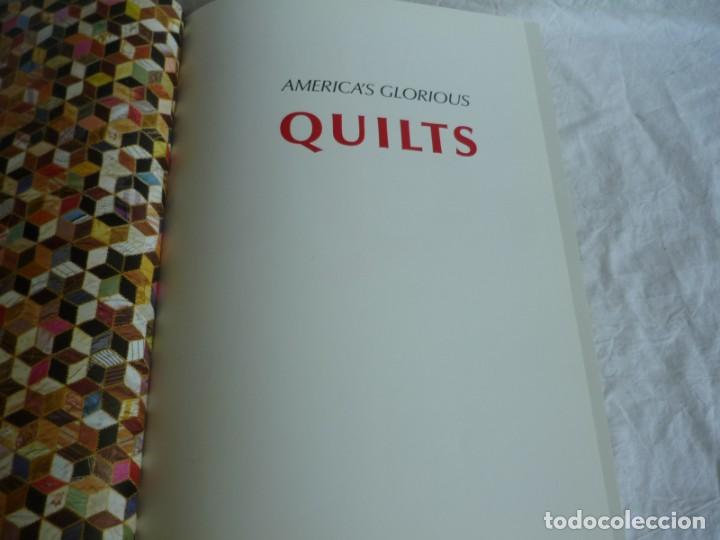 Libros de segunda mano: Americas Glorious Quilts 1987, gran formato - Foto 7