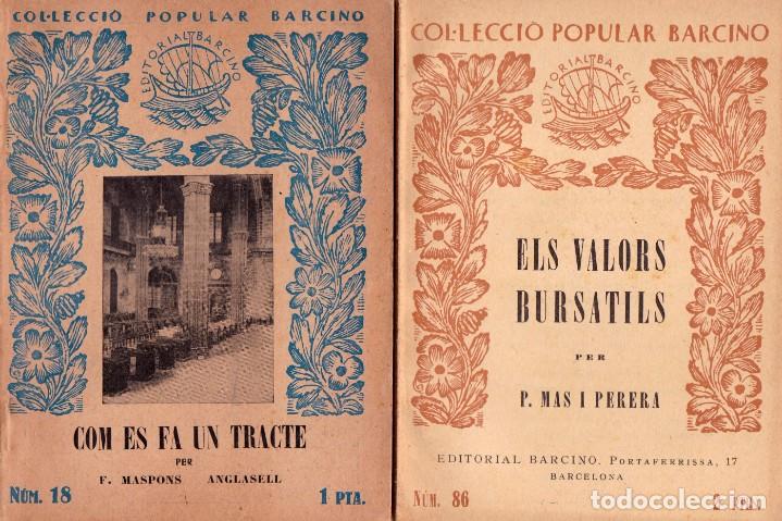 Libros de segunda mano: 8 llibres de formaci&oacute; de Edit. Barcino - Foto 4