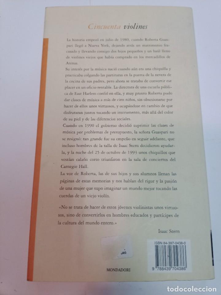Libros de segunda mano: ROBERTA GUASPARI 50 violines SA9503 - Foto 2
