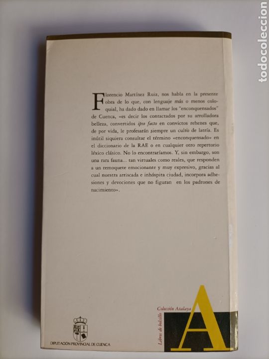 Libros de segunda mano: Cuenca y los enconquensados. Florencio Mart&iacute;nez Ruiz - Foto 6