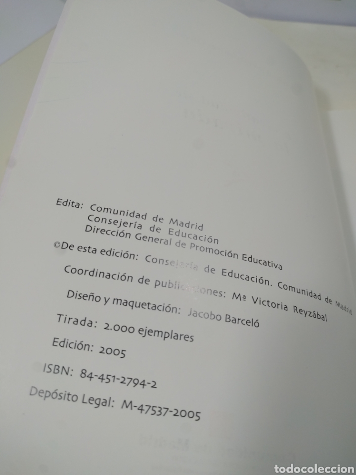 Libros de segunda mano: La creatividad de la mirada. comunidad de Madrid. - Foto 3