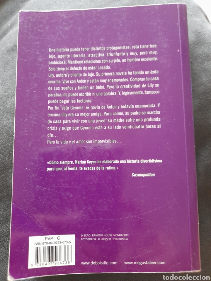 Libros de segunda mano: Quien te lo ha contado? Marian Keyes - Foto 2