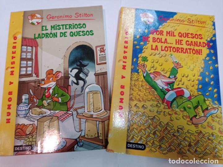 Libros de segunda mano: Geronimo Stilton lote de 7 n&uacute;meros sueltos SA9512 - Foto 1
