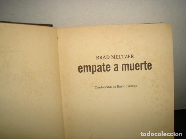 Libros de segunda mano: 2- EMPATE A MUERTE - BRAD MELTZER -EDITORIAL PLANETA - PRIMERA EDICI&Oacute;N, 2000 - Foto 3