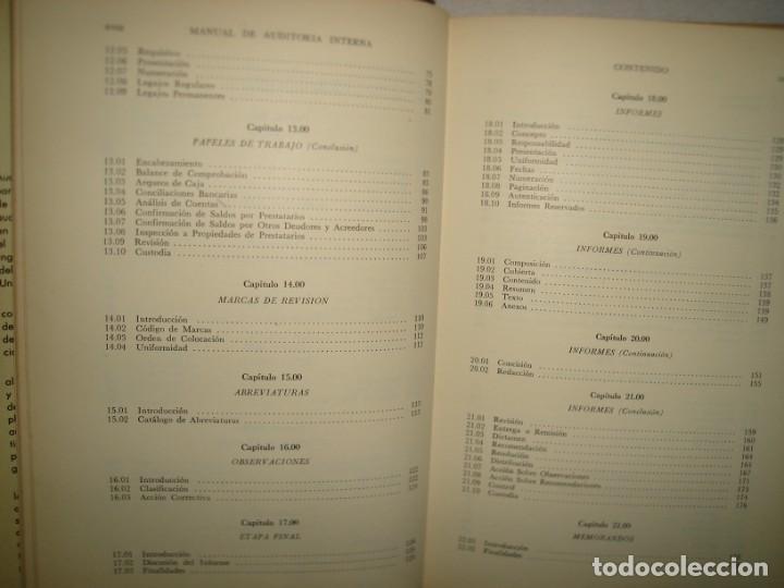 Libros de segunda mano: 2- MANUAL DE AUDITOR&Iacute;A INTERNA - BACON - Foto 7