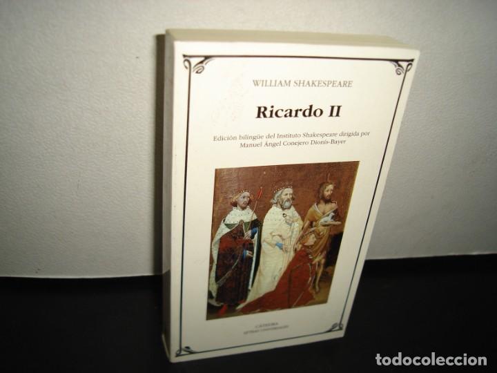 Libros de segunda mano: 160- RICARDO II - WILLIAM SHAKESPEARE. EDICI&Oacute;N BILING&Uuml;E DEL INSTITUTO SHAKESPEARE - Foto 1
