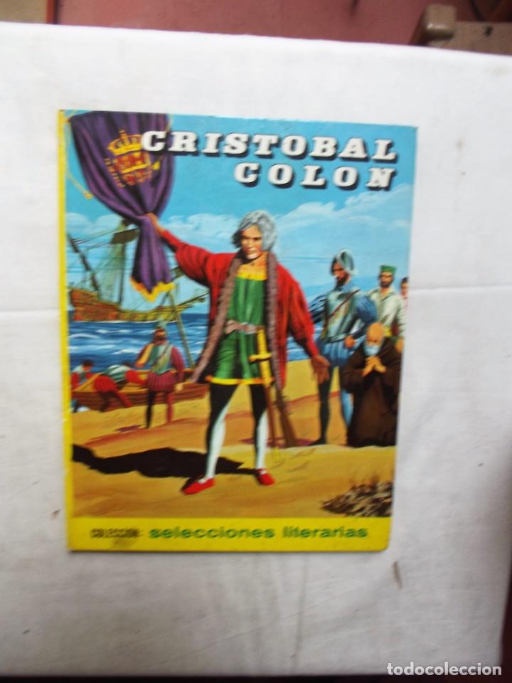 Libros de segunda mano: CRISTOBAL COLON COLECCION SELECCIONES LITERARIAS - Foto 1