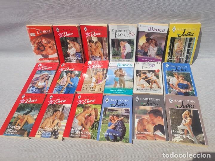 Libros de segunda mano: LOTE de 18 NOVELAS de BIANCA, JULIA Y DESEO, HARLEQUIN - Foto 1