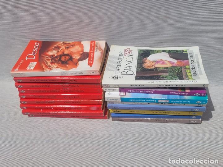 Libros de segunda mano: LOTE de 18 NOVELAS de BIANCA, JULIA Y DESEO, HARLEQUIN - Foto 2