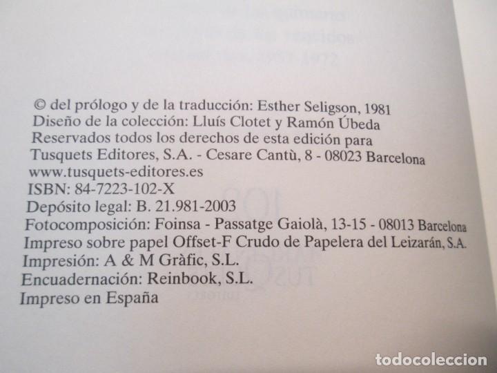 Libros de segunda mano: E.M. CIORAN. HISTORIA Y UTOPIA. EDITORIAL MARGINALES TUSQUETS. 2003 - Foto 9
