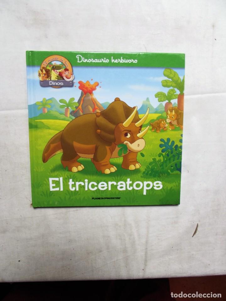 Libros de segunda mano: EL TRICERATOPS DINOSAURIO HERBIVORO - Foto 1