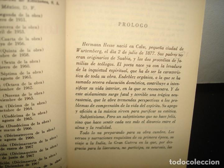 Libros de segunda mano: 3- EL LOBO ESTEPARIO - HERMANN HESSE - Foto 4