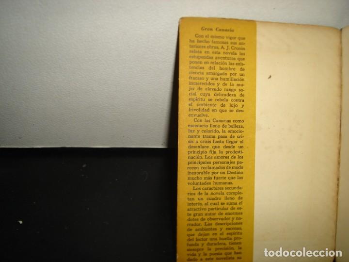 Libros de segunda mano: 3- GRAN CANARIA - A. J. CRONIN - 50S - Foto 3